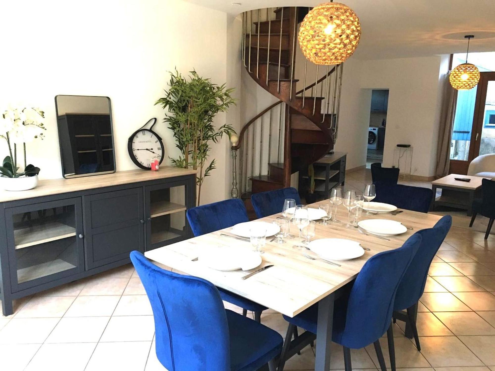 Belle Maison 8 Pers Vatan Centre Dış mekan fotoğraf